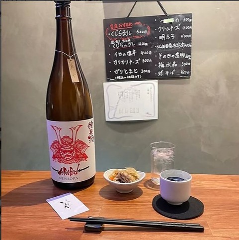和酒こわたの日本酒とおつまみ