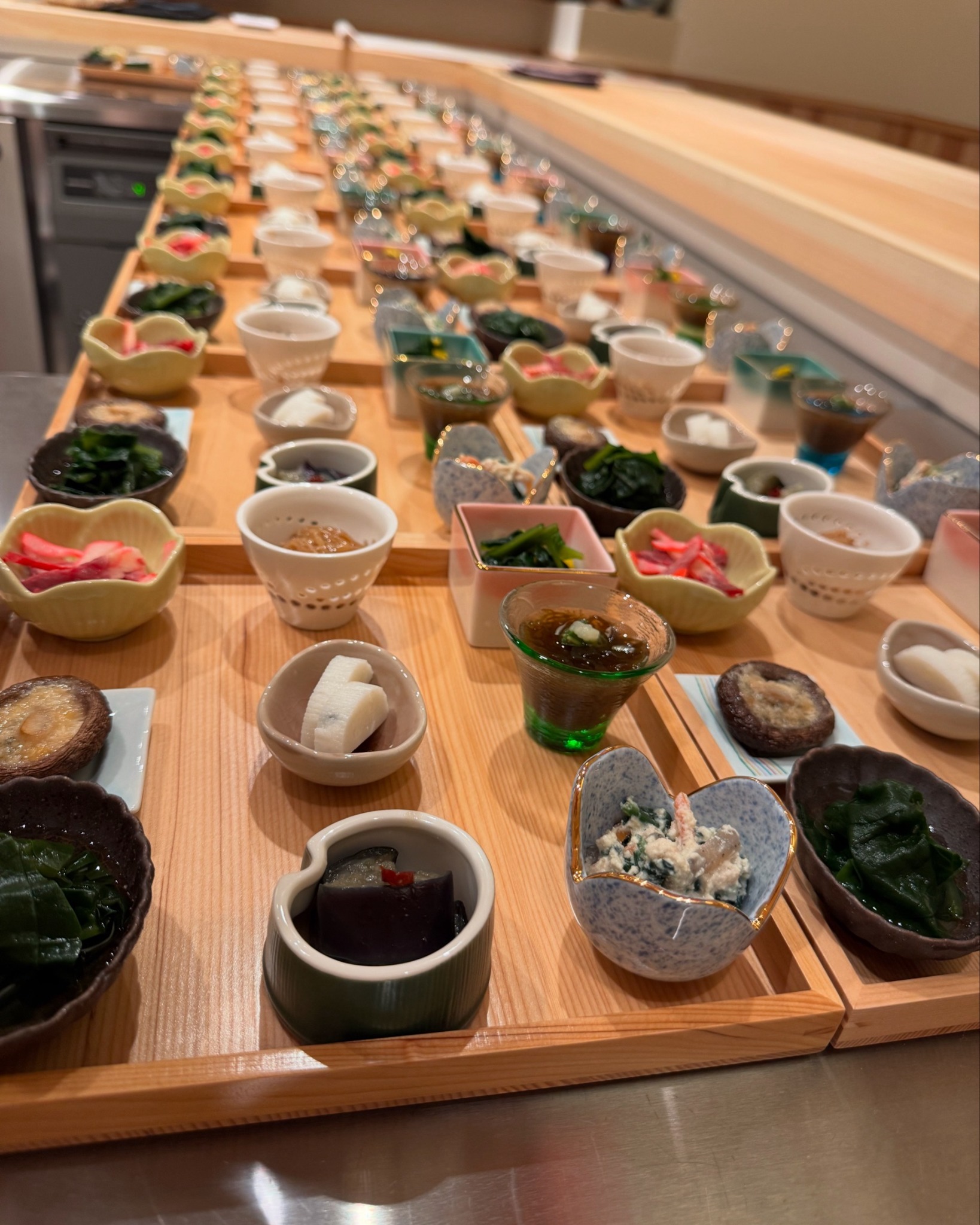 四谷本殿の季節の小鉢料理